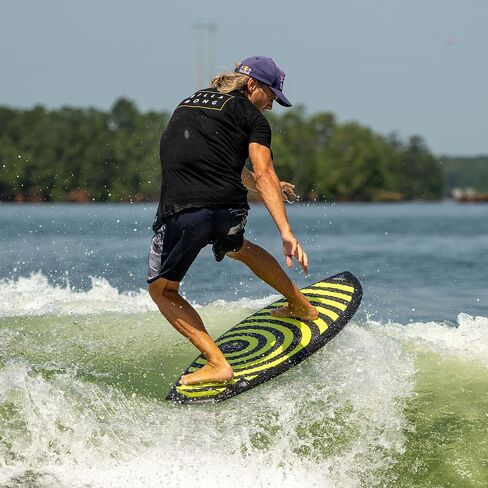 Hyperlite Shim Wakesurfer 2023 - خصائص نمط التزلج وركوب الأمواج - مثالي للراكبين المتوسطين إلى المتقدمين in Kuwait