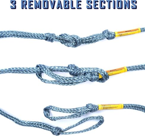 Pro Wakesurf Rope - 24' 3 Section 3/4" Line in Saudi Arabia