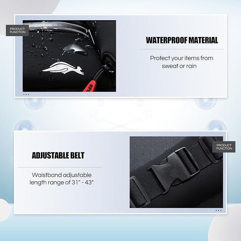 حزام الجري كوموريبي مع زجاجة ماء، حزمة فاني للجري مع حامل زجاجة مياه، حقيبة حزام الجري للنساء، حزمة فاني مقاومة للماء قابلة للتعديل للجري، المشي لمسافات طويلة، صالة الألعاب الرياضية، السفر in Kuwait