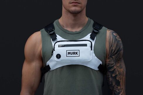MVRK Water Resistant Running Vest Chest Pack, Phone Holder for Running, Lightweight Training Pack with Reflective Detail in Saudi Arabia
