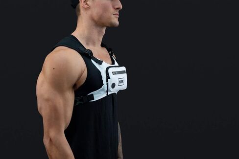 MVRK Water Resistant Running Vest Chest Pack, Phone Holder for Running, Lightweight Training Pack with Reflective Detail in Saudi Arabia