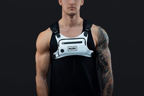 MVRK Water Resistant Running Vest Chest Pack, Phone Holder for Running, Lightweight Training Pack with Reflective Detail in Saudi Arabia