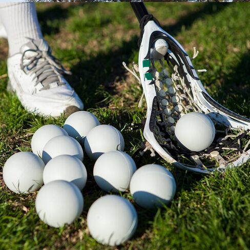 Champion Sports PLW Soft Lacrosse Practice Ball, Pack of 12, White in Kuwait