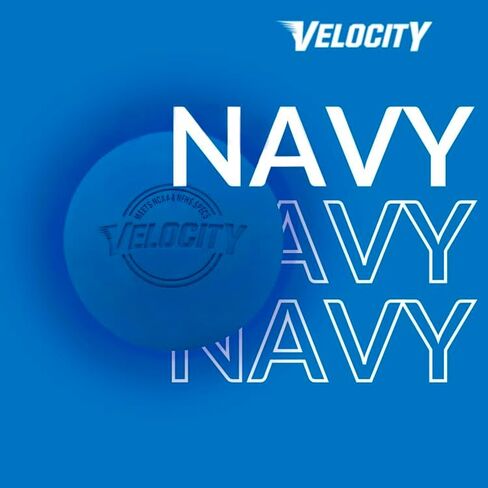 Velocity Lacrosse Balls - 1, 2, 3, 6, 12, 18, 24, 36, 60 and 120 Packs - for Practice, Official NFHS and College Approved Size in Saudi Arabia