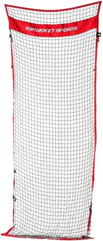 Rukket Barricade Backstop Net, Choose 12x9ft or 16x10ft, Indoor and Outdoor Lacrosse, Basketball, Soccer, Field Hockey, Baseball, Softball Barrier Netting for Backyard, Park, and Residential Use in Kuwait