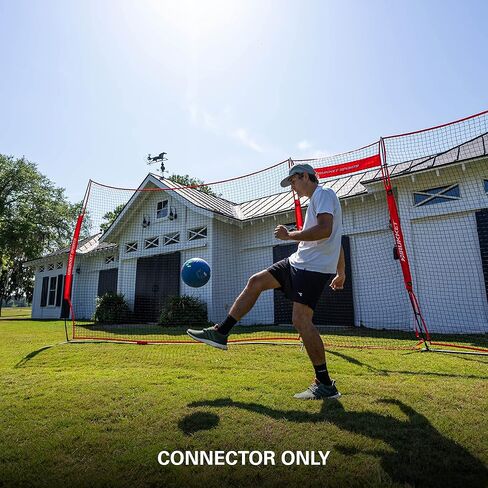 Rukket Barricade Backstop Net, Choose 12x9ft or 16x10ft, Indoor and Outdoor Lacrosse, Basketball, Soccer, Field Hockey, Baseball, Softball Barrier Netting for Backyard, Park, and Residential Use in Kuwait