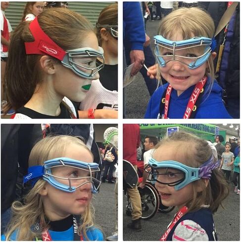 LokoSphere Girl's/Women's Lacrosse/Field Hockey Goggle Strap - Prints (Goggles Sold Separately) in Saudi Arabia
