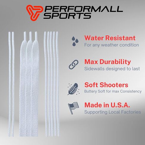 Performall Dyna Lacrosse Mesh + Stringing Kit 10D Diamond Semi-Soft in Kuwait