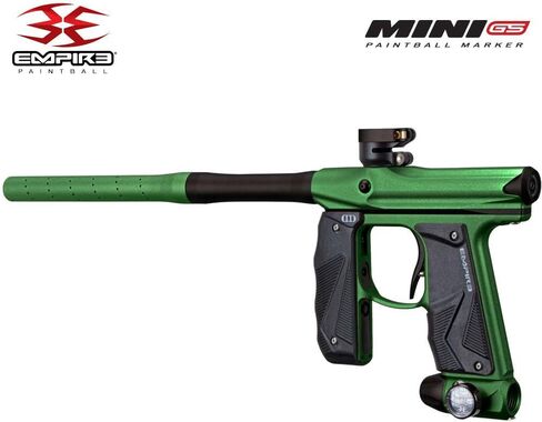 Maddog Empire Mini GS Full Auto Paintball Gun Marker w/ 48/3000 HPA Tank, Empire Halo Too Loader, Empire Helix Thermal Mask, Neck Protector, 4+3 Harness & (4) Pods Starter Package in Kuwait