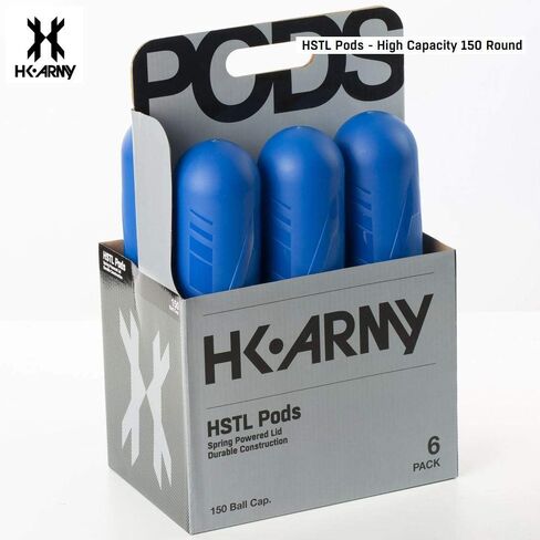 علب كرات الطلاء المستديرة HK Army HSTL 150، 6 عبوات - أزرق in Saudi Arabia
