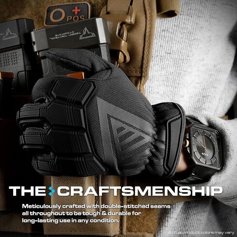Glove Station Impulse Guard Tactical Gloves for Men - Touch Screen Gloves Ideal for Sports & Outdoors, Motorcycle and Hunting in Saudi Arabia