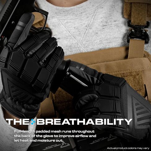 Glove Station Impulse Guard Tactical Gloves for Men - Touch Screen Gloves Ideal for Sports & Outdoors, Motorcycle and Hunting in Saudi Arabia