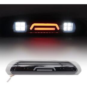FZJDSD Smoke LED 3rd Third Brake Light Cargo Lamp Compatible with Dodge Ram 1500 2500 3500 2002 2003 2004 2005 2006 2007 2008 2009 55077123AA 55077123AB 55077123AC 55077123AD 55077123AE