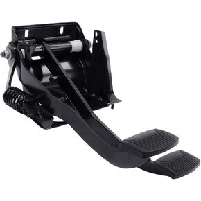 F3TZ2455A，Brake Clutch Pedal Assembly with Bracket Spring Compatible with 1992-1997 F250 F350 & 1992-1996 F150 Bronco Replacement F3TZ-2455-A