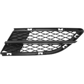 No.51117198901 Fog Light Grill for BMW 328i 2009-2012 Front Left Front Lower Bumper Fog Light Cover Inserts ABS 1 Pc Black