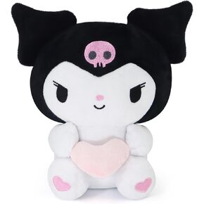 Kawaii Plush Toy with Love Piloow, Soft Cartoon Plush, Theme Party Favor, Birthday Gift for Girls Boys (Pink B)