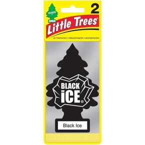 Black Ice Little Trees Air Fresheners (2-Pack)