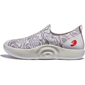 UIN Women's Slip On Walking Shoes Art Travel Lightweight Comfort Fashion Sneaker Mahon Series