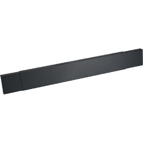 Stanbroil Smoke Guard for 28.5 to 48-Inch by 4-Inch Fireplaces, Black Powder-Coated Finish