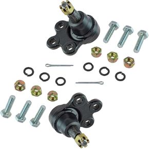 TRQ Front Lower Ball Joint Set Compatible with 2010-2017 Chevrolet Equinox GMC Terrain