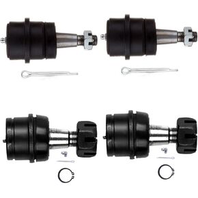 SCITOO 4pcs Front Suspension Kit Lower Ball Joint Upper Ball Joint Fit 1999-2004 For Jeep For Grand Cherokee 2007-2017 For Jeep Wrangler 2018 For Jeep Wrangler Jk