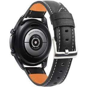 INF Watchband Compatible with Samsung Galaxy Watch 3 45mm, Straps Adjustable Wristband for Men Women, Black in Saudi Arabia