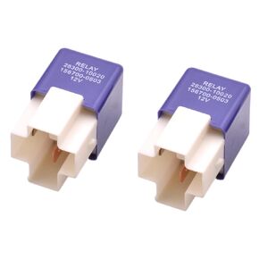 2Pcs Starter Relays,12V 4-Pin Compatible for Toyota 4Runner Camry Corolla RAV4 Lexus ES300 GS300 28300-10020 156700-0503