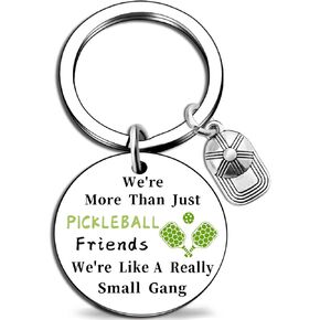 igvean Basketball Baseball Bowling Gymnastics Lacrosse Pickleball Team Keychain Gifts for Girls Players Team Gifts Coach
