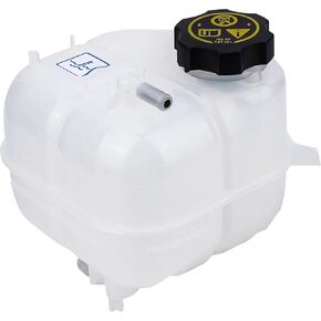 Front Engine Coolant Reservoir Tank(with Cap). Replaces Part # 603-838,68102155AB, 68249136AA.Compatible with Jeep Cherokee 2014-2018,Chrysler 200 2015-2017.