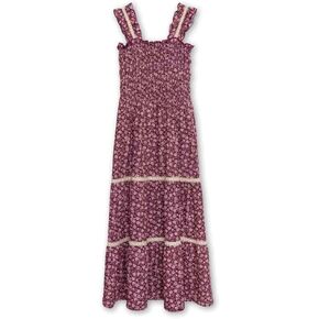 Speechless Girls' Sleeveless Floral Maxi Dress