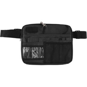 Doctor Waist Bag, Adjustable Design Nurse Fanny Pack Multi Compartments for Operation (Black), Genericzfhk6q2sip-11