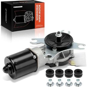 A-Premium Front Windshield Wiper Motor Compatible with Nissan Sentra 1995-1999, 200SX 1995-1998, Replace# 288104B000