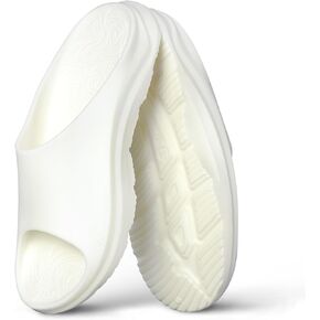 Recovery Slides Sandals for Men and Women, Light Weight Footwear Reduce Stress on Feet, Joints & Back