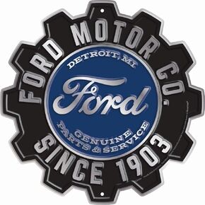 Hangtime Ford Parts 12 inch Gear Sign