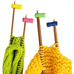 4 قطع سدادات غرز الحياكة، واقيات نقاط الإبرة الملونة، سدادة إبرة الربيع، هدايا الحياكة، مستلزمات الحياكة والكروشيه، ملحقات وأدوات الحياكة in Kuwait