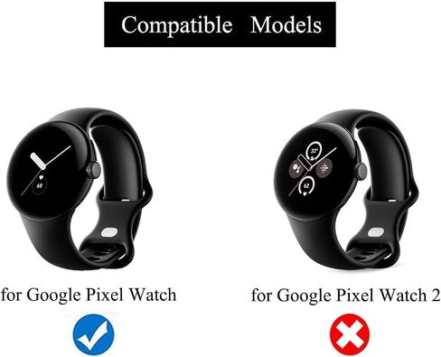 Adjustable Elastic Armband or Ankle Band for Compatible with Google Pixel Watch, Stretchy Band for Men and Women (Black) in Saudi Arabia