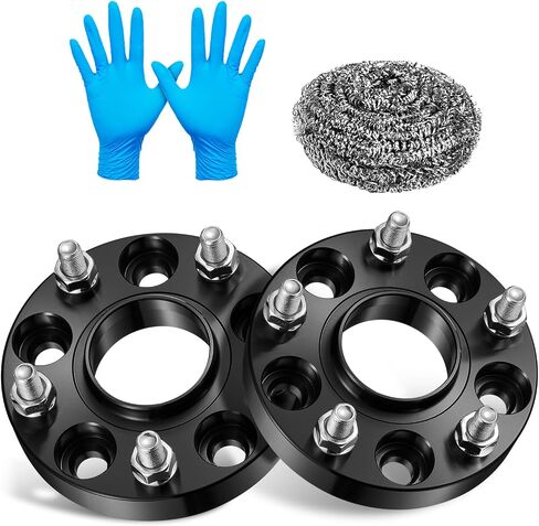 BDFHYK 5x114.3mm to 5x120mm Wheel Spacers 1inch 5x4.5 to 5x4.7 Hubcentric Wheel Spacer Compatible with Acura CL MDX,Honda HR-V Odyssey, Forged 5 Lug Wheel Adapters M12x1.5 & 64.1mm Hub Bore, Set of 2 in Saudi Arabia