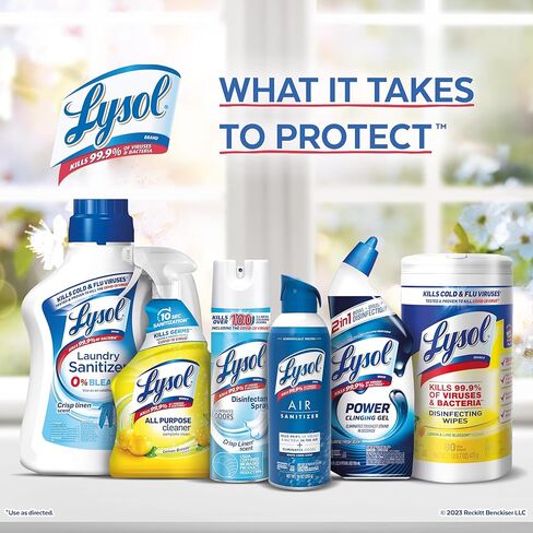 Lysol Air Sanitizer Spray, For Air Sanitization and Odor Elimination, Lavender Sky Scent, 10 Fl. Oz (Pack of 3) in Saudi Arabia