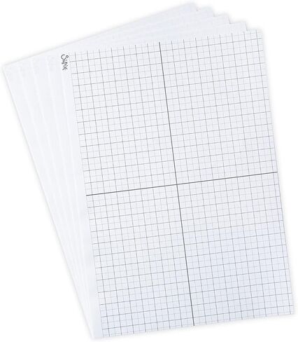 ملاءات شبكية لاصقة من Sizzix Sizzx مقاس 8 1/4 بوصة × 11 5/8 بوصة 5 قطع | 664927 | الفصل 3 2022 متعدد الألوان in Saudi Arabia