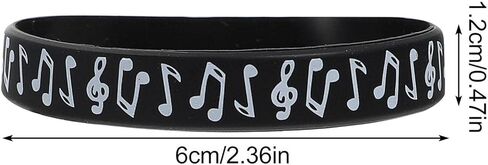 iplusmile 10 قطع أساور معصم من السيليكون، أساور مقاومة للتمزق قابلة لإعادة التدوير، أساور معصم قابلة للتمدد للجنسين لمناسبات يوم الاستقلال وحفلات المهرجانات in Kuwait