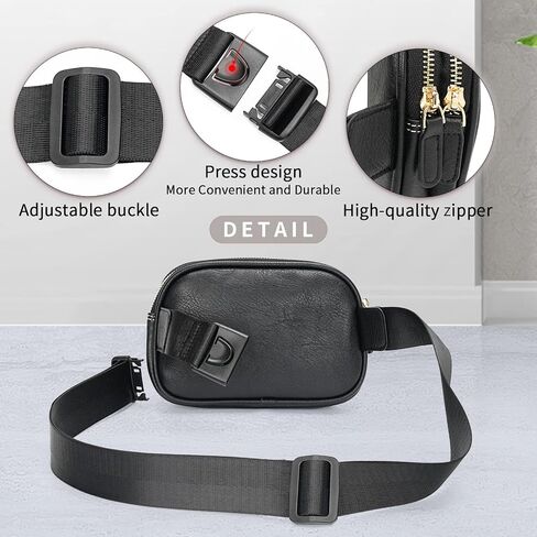 APHISON Fanny Packs for Women Belt Bag Crossbody Bags for Women Mini Everywhere Fashion Waist Bag Vegan Leather Purse with Adjustable Strap in Saudi Arabia