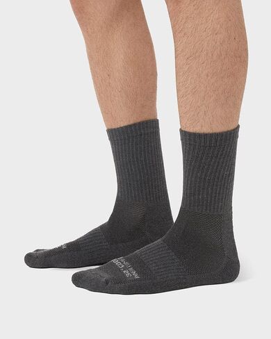 32 DEGREEES Men's 5 Pack Comfort Crew Socks | Anti-Odor | Arch Support| Active | Casual | Work in Saudi Arabia
