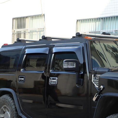 PIUGILH Window Visor Deflector Rain Guard Fit for Hummer H2 Exterior Accessories,Window Vent Visors Rain Guards, 4Pcs in Saudi Arabia