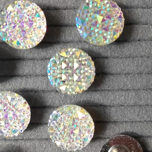 20 Pcs Push Pins Round Glitter Crystal Head Map Tacks Decorative Push Pins for Home Offices Classes Use in Saudi Arabia