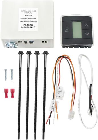 1 Set RV Wall Thermostat with Control Board Kit Compatible with RV Trailer Camper Air Conditioners B59530 B57915 B59516 640310C 640315C 640316C Replaces 3316230.000 3316230.700 3316237.714 in Saudi Arabia