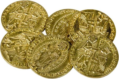 Ancient Celtic Themed Prop Coins - 12 Copper Replica Coins - Historical Novelty Coins and Game Pieces in Kuwait