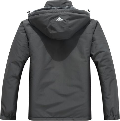 Men's Mountain Ski Jacket Waterproof Winter Coat Warm Snowboarding Jacket Snow Windbreaker Hooded for Hiking in Saudi Arabia