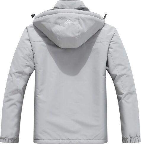 Men's Mountain Ski Jacket Waterproof Winter Coat Warm Snowboarding Jacket Snow Windbreaker Hooded for Hiking in Saudi Arabia