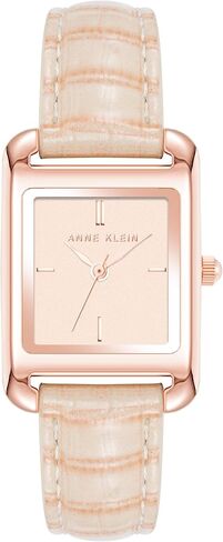 Anne Klein Women's Shiny Croco-Grain Leather Strap Watch in Saudi Arabia