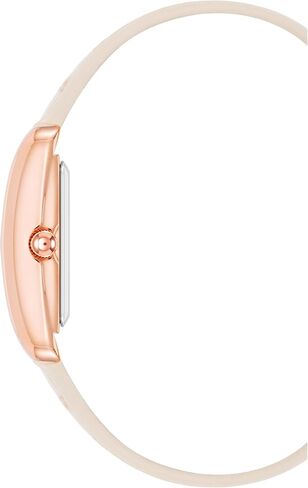 Anne Klein Women's Shiny Croco-Grain Leather Strap Watch in Saudi Arabia
